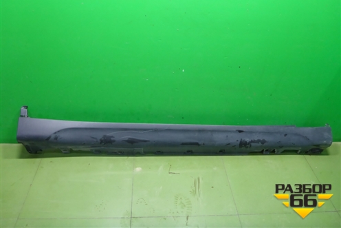 Накладка на порог наружная правая (51777319854) для BMW X6 F16 с 2014г (Х6 Ф16)