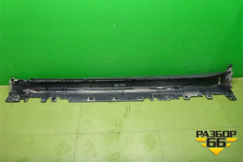 Накладка на порог наружная правая (51777319854) для BMW X6 F16 с 2014г (Х6 Ф16)