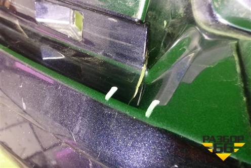 Бампер задний (под парктроник) (7LA807417A) для Volkswagen Transporter T6 с 2015г (Транспортер Т6)