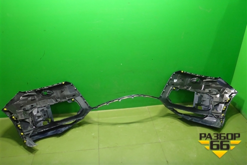 Бампер передний (до 2019г под омыватели) (4M0807437L) для Audi Q7 c 2015г (Ку 7)