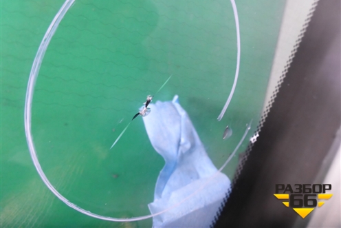 Стекло лобовое (с полным обогревом под датчик дождя) (5610160F90) для Toyota Land Cruiser Prado(150) с 2009г (Ленд Крузер Прадо)