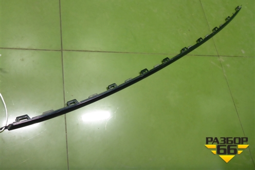 Накладка заднего бампера (после 2015г) (6RF853835) для Volkswagen Polo (седан) с 2010г (Поло)