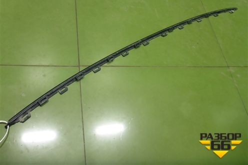 Накладка заднего бампера (после 2015г) (6RF853835) для Volkswagen Polo (седан) с 2010г (Поло)