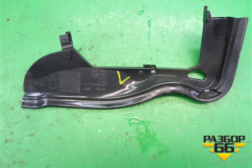 Молдинг лобового стекла левый нижний (9680366980) для Peugeot 408 с 2012г