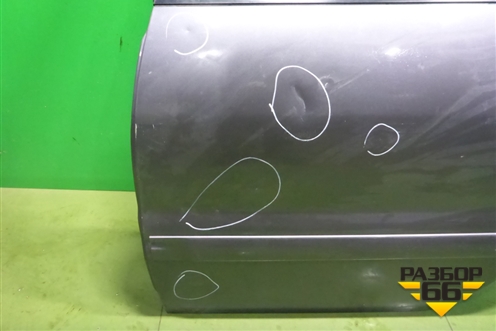 Дверь задняя левая (седан) для Mitsubishi Lancer-9  с 2003-2008г (Лансер)