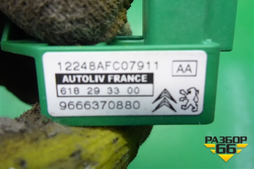 Датчик AIR BAG (9666370880) для Peugeot 408 с 2012г