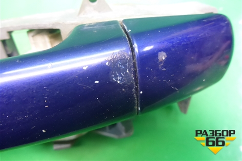 Ручка наружная двери передней правой для Peugeot 407 с 2004г