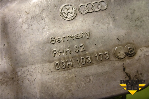 Крышка коленвала задняя (3.6л BHK) (03H103173B) для Volkswagen Touareg c 2002-2010г (Туарег)