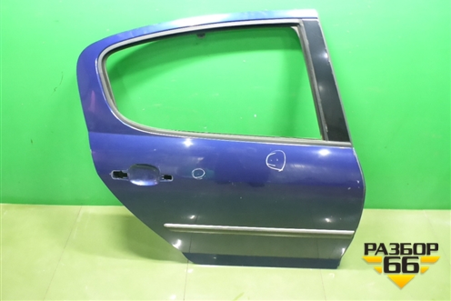 Дверь задняя правая (седан) для Peugeot 407 с 2004г