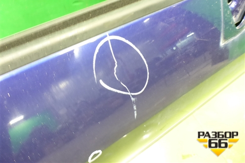 Дверь передняя правая для Peugeot 407 с 2004г