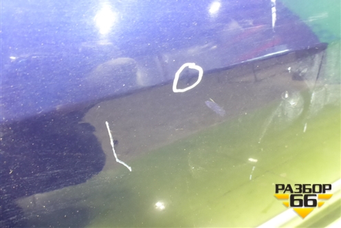 Дверь передняя правая для Peugeot 407 с 2004г