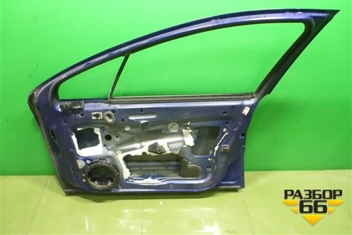 Дверь передняя правая для Peugeot 407 с 2004г