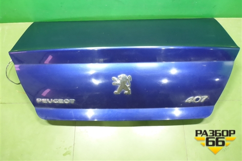 Крышка багажника для Peugeot 407 с 2004г