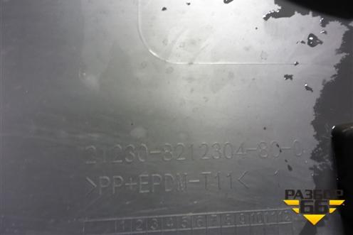 Накладка заднего крыла правого (после 2021г Travel) (212308212304) для VAZ Chevrolet Niva/Нива с 2002-2020г