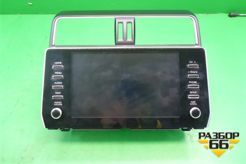 Магнитола (после 2017г) (8614060G71) для Toyota Land Cruiser Prado(150) с 2009г (Ленд Крузер Прадо)