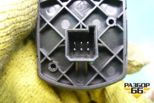 Кнопка стеклоподъёмника передняя правая (13189333) для Opel Corsa D с 2006-2014г (Корса Д)