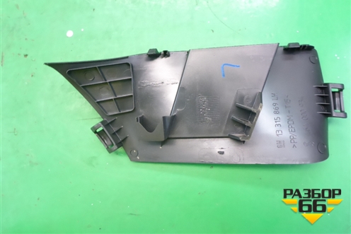 Накладка на торпедо левая (13315869) для Opel Corsa D с 2006-2014г (Корса Д)
