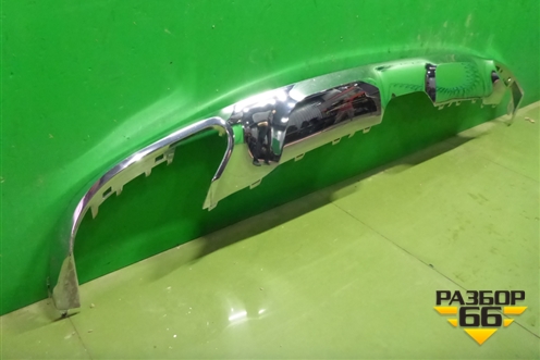 Накладка заднего бампера (на юбку) (A2928840200) для Mercedes Benz GLE-Klass (купе) C292 с 2015г (ГЛЕ)