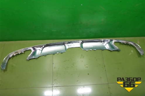 Накладка заднего бампера (на юбку) (A2928840200) для Mercedes Benz GLE-Klass (купе) C292 с 2015г (ГЛЕ)