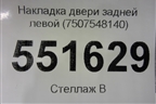 Накладка двери задней правой (7507548140) для Lexus RX 350 c 2015г (РХ)