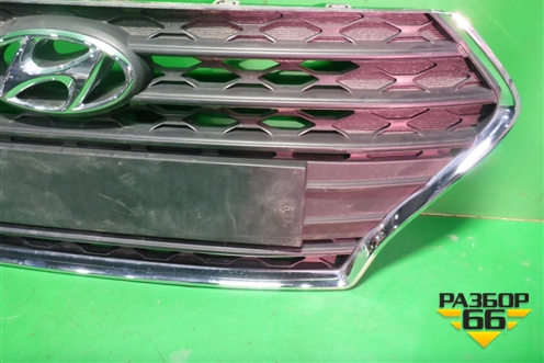 Решетка радиатора (до 2020г) (86351H5000) для Hyundai Solaris с 2017г (Солярис)