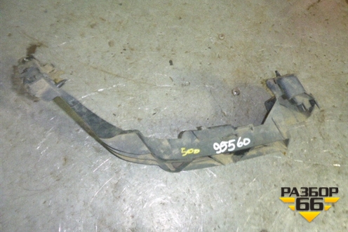 Кронштейн заднего бампера левый (5 дверный кузов) для Peugeot 207 с 2006-2015г