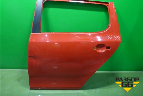 Дверь задняя левая (хэтчбек) (5J6833051) для Skoda Fabia с 2007-2014г (Фабия)