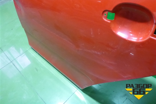 Дверь задняя левая (хэтчбек) (5J6833051) для Skoda Fabia с 2007-2014г (Фабия)
