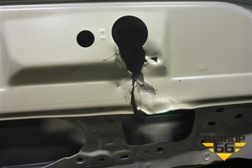 Дверь багажника без стекла (6700548720) для Lexus RX 350 c 2015г (РХ)