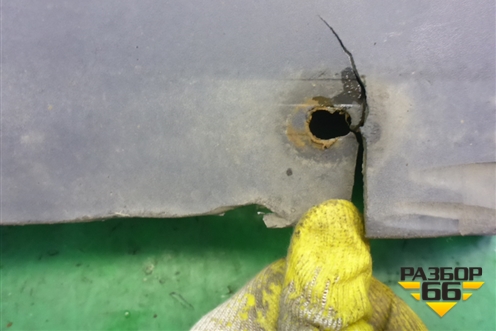 Крыло заднее правое задняя часть  (1357600) для Scania 5 P Series с 2004-2016г