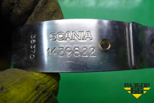 Хомут (патрубка интеркулера) (1439822) для Scania 5 P Series с 2004-2016г