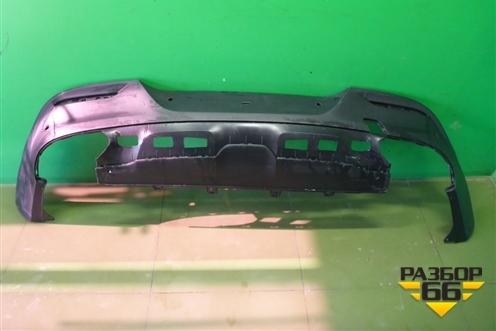 Юбка заднего бампера (под парктроник) (A2928851425) для Mercedes Benz GLE-Klass (купе) C292 с 2015г (ГЛЕ)