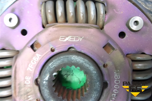 Диск сцепления (1.6л 4G18) (MBD006UF) для Mitsubishi Lancer-9  с 2003-2008г (Лансер)