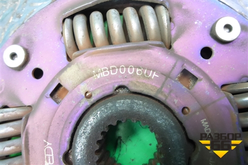 Диск сцепления (1.6л 4G18) (MBD006UF) для Mitsubishi Lancer-9  с 2003-2008г (Лансер)