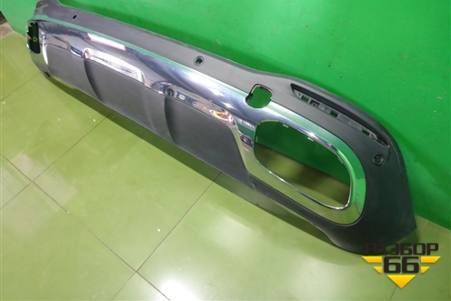 Юбка заднего бампера (под парктроник) (A1678852503) для Mercedes Benz GLS-Klass X167 с 2019г (ГЛС)