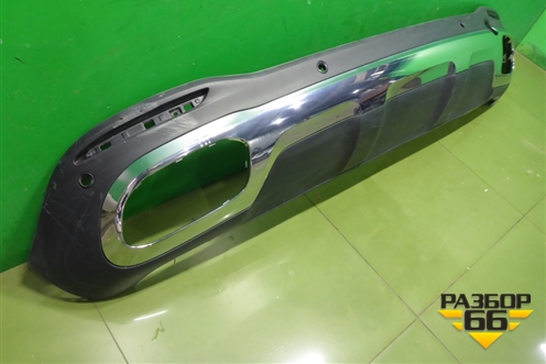 Юбка заднего бампера (под парктроник) (A1678852503) для Mercedes Benz GLS-Klass X167 с 2019г (ГЛС)