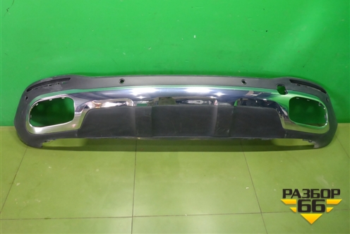 Юбка заднего бампера (под парктроник) (A1678852503) для Mercedes Benz GLS-Klass X167 с 2019г (ГЛС)