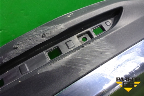 Юбка заднего бампера (под парктроник) (A1678852503) для Mercedes Benz GLS-Klass X167 с 2019г (ГЛС)