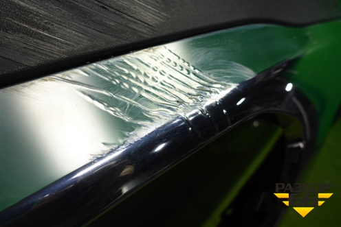 Юбка заднего бампера (под парктроник) (A1678852503) для Mercedes Benz GLS-Klass X167 с 2019г (ГЛС)