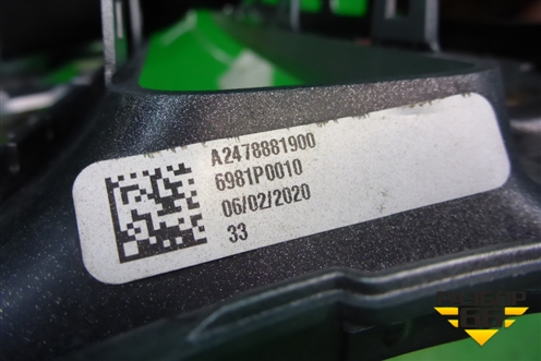 Накладка на решетку радиатора (A2478881900) для Mercedes Benz GLB-Klass X247 с 2019г (ГЛБ)