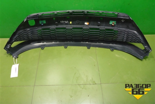 Решетка в передний бампер центральная (под парктроник) (52129F4110) для Toyota C-HR с 2016г (Цашр)