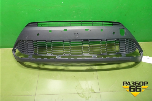 Решетка в передний бампер центральная (под парктроник) (52129F4110) для Toyota C-HR с 2016г (Цашр)