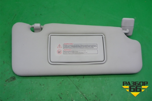 Козырёк солнцезащитный правый для Nissan Almera G15 с 2012г (Альмера Г15)