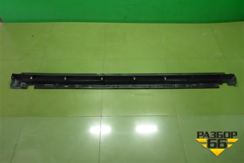 Накладка на порог наружная левая (768514AA0A) для Nissan Almera G15 с 2012г (Альмера Г15)