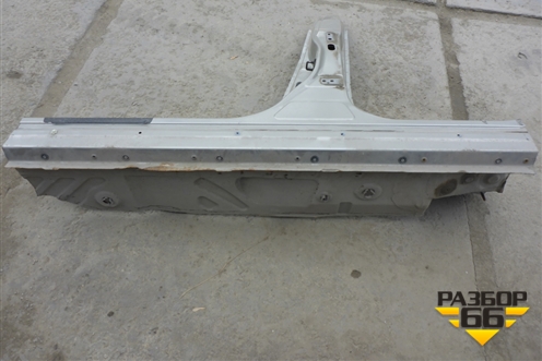 Порог со стойкой левый для Nissan Almera G15 с 2012г (Альмера Г15)