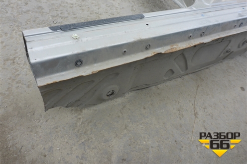 Порог со стойкой левый для Nissan Almera G15 с 2012г (Альмера Г15)