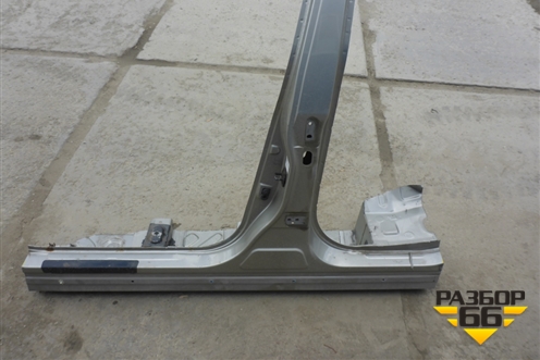 Порог со стойкой левый для Nissan Almera G15 с 2012г (Альмера Г15)