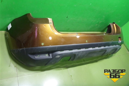 Бампер задний (до 2015г под парктроник) (850225291R) для Renault Duster I с 2010-2021г (Дастер)