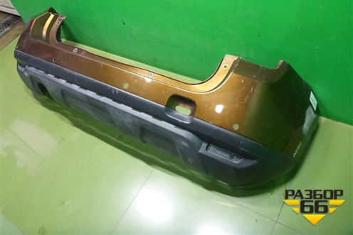 Бампер задний (до 2015г под парктроник) (850225291R) для Renault Duster I с 2010-2021г (Дастер)