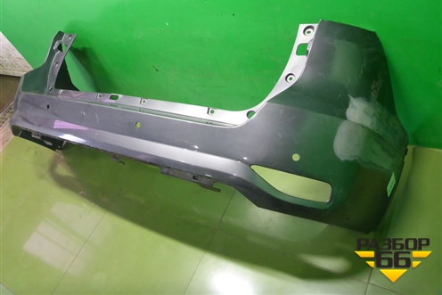 Бампер задний (под парктроник) (521590K370) для Toyota Fortuner с 2016г (Фортунер)